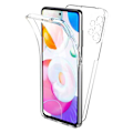 Miniatyrbild 1 av 5: HelhetsSkydd 360° - Kompatibel med Samsung Galaxy A33 5G - Dubbel transparent skydd Transparent