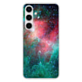 Miniatyrbild 1 av 6: Silicon skal - Kompatibel med Samsung Galaxy S24 FE - nebulosadesign Transparent
