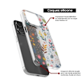Miniatyrbild 4 av 6: Siliconfodral med tryck - 1001 Fodral - Xiaomi Redmi Note 13 4G - Färgade Blommor - Mjukt - Optimal Skydd Transparent