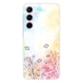 Miniatyrbild 1 av 6: Silikonskal - Kompatibel med Samsung Galaxy A55 5G - design med akvarellblommor Transparent