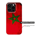 Miniatyrbild 2 av 6: Siliconfodral - Kompatibel med Samsung Galaxy S23 FE - design med marockansk flagga Transparent