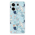 Miniatyrbild 1 av 6: Silicone-fodral - Kompatibel med Xiaomi Redmi Note 13 Pro 5G - kimono-design Transparent