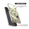 Miniatyrbild 4 av 6: Siliconefodral - Kompatibel med Apple iPhone 16 Pro - design lejoninna Transparent