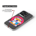 Miniatyrbild 3 av 6: Silicone-fodral - Kompatibel med Apple iPhone 14 Plus - design shiba ninja Transparent