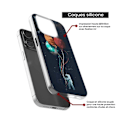 Miniatyrbild 4 av 6: Siliconefodral med tryck - 1001 Fodral - Galaxy A05 - Mjuk - Optimal skydd - Tryckt i Frankrike Transparent