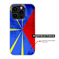 Miniatyrbild 2 av 6: Siliconfodral med tryck - 1001 Fodral - Xiaomi Redmi A3 4G - Flagga La Réunion - Flexibel - Optimal skydd Transparent