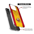 Miniatyrbild 4 av 6: Siliconfodral - Kompatibel med Samsung Galaxy A34 5G - design med spansk flagga Transparent