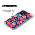 Miniatyrbild 3 av 6: Siliconöverdrag Tryckt - 1001 Överdrag - Samsung Galaxy A05 - Exotiska Blommor - Mjuk - Optimalt Skydd Transparent