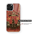 Miniatyrbild 2 av 6: Coque i förstärkt silikon med tryck kompatibel med Samsung Galaxy A05S Rock and roll Transparent