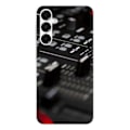 Miniatyrbild 1 av 6: Silicone Case Printed - 1001 Cases - Samsung Galaxy A36 5G - DJ Mixer Pattern - Optimal Protection - Flexible Transparent