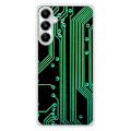 Miniatyrbild 1 av 6: Coque i silikonförstärkt tryckt kompatibel med Samsung Galaxy A05S Geek kretsstruktur Transparent