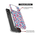 Miniatyrbild 4 av 6: Tryckt silikonfodral kompatibelt Apple iPhone 16 Pro Liberty Wiltshire Blue Transparent