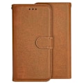 Miniatyrbild 2 av 5: Etui med flik - Xiaomi - Redmi Note 14 5G - Syntetiskt läder camel - Magnetisk stängning - Inbyggt stöd kamel