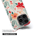 Miniatyrbild 6 av 6: Siliconfodral Tryckt - 1001 Fodral - Samsung Galaxy S23 - Blommönster - Optimal Skydd - Mjuk Transparent