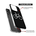 Miniatyrbild 4 av 6: Siliconecase - Kompatibel med Apple iPhone 16 - design cykel hipster Transparent