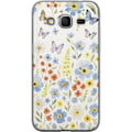 Miniatyrbilde 1 av 3: Samsung Galaxy Core Prime Gjennomsiktig deksel Sommerblomster
