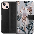 Miniatyrbillede 1 af 3: Apple iPhone 13 mini Tegnebogsetui Blomst