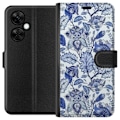 Pikkukuva 1 / 3: OnePlus Nord CE 3 Lite Lompakkokotelo Kukat Sininen...