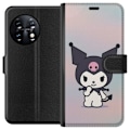 Miniatyrbillede 1 af 3: OnePlus 11 Tegnebogsetui Kawaii Sanrio Kuromi
