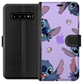 Miniatyrbild 1 av 3: Samsung Galaxy S10 Plånboksfodral Stitch