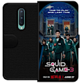 Pikkukuva 1 / 3: OnePlus 8 Lompakkokotelo Squid Game Kausi 3 TV-sarjan hahmot Suositut TV-sarja Motiivit Ikoni Jännitys Draama Aasialainen suunnittelu Trendi