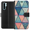 Miniatyrbillede 1 af 3: Huawei P30 Pro Tegnebogsetui Mandala Trekanter
