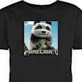 Pikkukuva 1 / 8: Lasten T-paita | Mukava T-paita Lapsille A Minecraft Movie musta 5-6 Vuotta