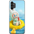 Pikkukuva 1 / 3: Samsung Galaxy A04s Läpinäkyvä kuori Labubu Macaron-sarja