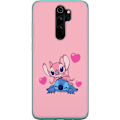 Pikkukuva 1 / 3: Xiaomi Redmi Note 8 Pro  Läpinäkyvä kuori Ystävänpäivä Stitch