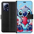 Pikkukuva 1 / 3: Xiaomi 13 Lite Lompakkokotelo Strawberry Stitch