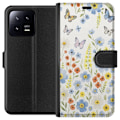 Pikkukuva 1 / 3: Xiaomi 13 Lompakkokotelo Kesäkukat