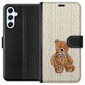 Miniatyrbillede 1 af 3: Samsung Galaxy A34 Tegnebogsetui Lille Teddy – klassisk tedd