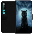 Miniatyrbild 1 av 3: Xiaomi Mi 10 5G Plånboksfodral Wolf in the Dark