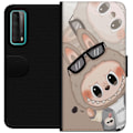 Miniatyrbillede 1 af 3: Huawei P smart 2021 Tegnebogsetui Labubu Rainbow Chaos
