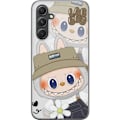 Miniatyrbillede 1 af 3: Samsung Galaxy S24 FE Gennemsigtig cover Labubu Minimal Mood -