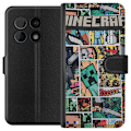 Miniatyrbild 1 av 3: OnePlus 10 Pro Plånboksfodral Minecraft Art