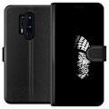 Miniatyrbillede 1 af 3: OnePlus 8 Pro Tegnebogsetui Keffiyeh-mønster - klassisk sort-hvid palæstinensisk tørklæde med kulturel betydning