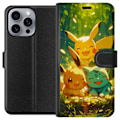 Miniatyrbillede 1 af 3: Apple iPhone 16 Pro Max Tegnebogsetui Pixelmonster spillestil - farverig design til retro-elskende gamere