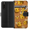 Miniatyrbillede 1 af 3: Sony Xperia 10 II Tegnebogsetui Minecraft Bi