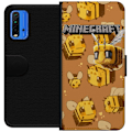 Miniatyrbillede 1 af 3: Xiaomi Redmi Note 9 4G Tegnebogsetui Minecraft Bi
