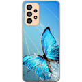 Miniatyrbillede 1 af 3: Samsung Galaxy A33 5G Gennemsigtig cover Sommerfugl