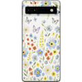 Pikkukuva 1 / 3: Google Pixel 6a Läpinäkyvä kuori Kesäkukat