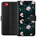 Miniatyrbillede 1 af 3: Apple iPhone 7 Tegnebogsetui Blomster
