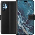 Kompatibelt Lommeboketui til Samsung Galaxy A32 5G Marmor