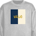 Miniatyrbilde 1 av 3: Sweatshirt for Voksen | Klassisk Collegegenser Växjö – fot grå M