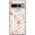 Pikkukuva 1 / 3: Google Pixel 7 Pro Läpinäkyvä kuori Kukat