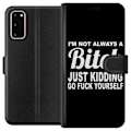 Pikkukuva 1 / 3: Samsung Galaxy S20 Lompakkokotelo En ole aina...