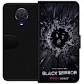 Pikkukuva 1 / 3: Nokia G20 Lompakkokotelo Black Mirror Sci-Fi Netflix -sarja Dystopia Teknologia Cyberpunk Synkkä TV Videopeli Teema