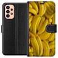 Miniatyrbillede 1 af 3: Samsung Galaxy A23 Tegnebogsetui Banan mønster