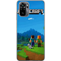 Pikkukuva 1 / 3: Xiaomi Redmi Note 10 Läpinäkyvä kuori Minecraft Key Art